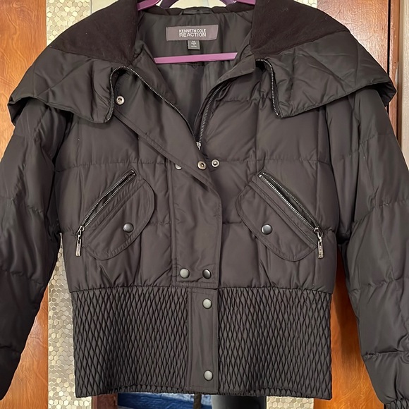 Kenneth Cole Reaction winter cropped jacket. - Picture 1 of 4